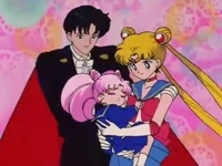 Mamoru and Chibiusa 
