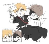 Aizen and Ichigo 