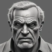 Serious business man