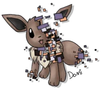 Glitched eevee