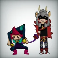 Draco and Chester bs