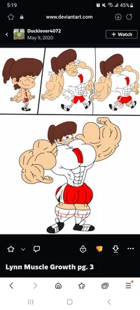 Muscular Lynn loud