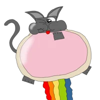Fat Nyan Cat Sqare