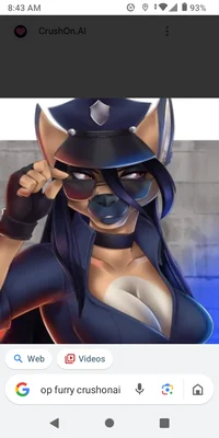 Kenya the furry cop