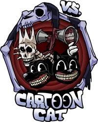 VS Cartoon Cat