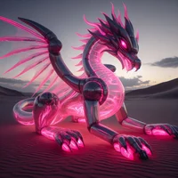 Inflatable dragoness