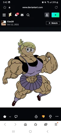 Muscular lily loud
