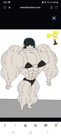 Muscular lucy loud