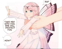 Fairy girl protector