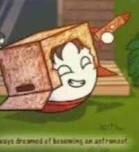 Astrodude as a child