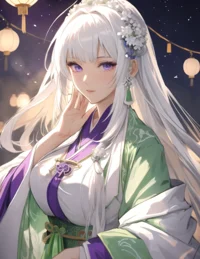 Princess in a mirror