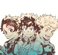 Tanjiro-Izuku-Yuji