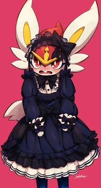 Cinderace maid