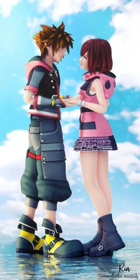 Sora and kairi 
