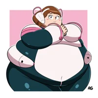 Fat Ochaco Uraraka 
