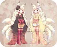 Kitsune twins