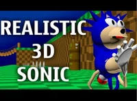 Realistic 3d Sonic