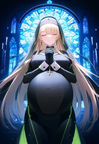 Pregnant Nun