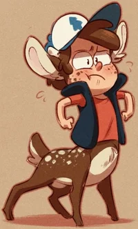 Диппер Пайнс -олень-