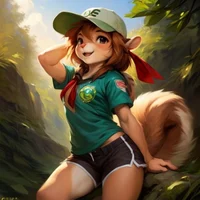 Rita furry girlscout