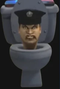 Police Skibidi Toile