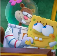 Sandy x SpongeBob