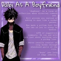 Dabi- Boyfriend