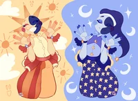 Sundrop and Moondrop