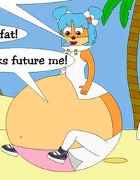 Megimi bandicoot vor