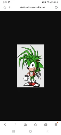 Manic the hedgehog