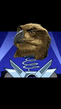 Robot eagle man 