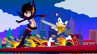 Sonic and Ryuko