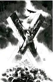 Crucified wolverine 