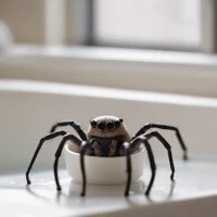 Spider in the bath