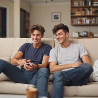 Comforting Boyfriend