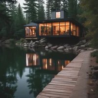 House by the lake