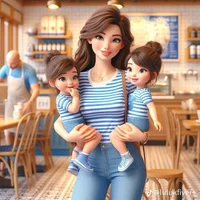 Homeless mother 