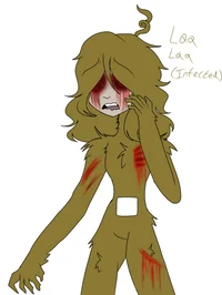 Laa laa infected