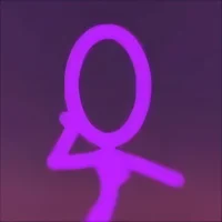 Violet Stickfigure