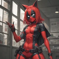 Catgirl Deadpool