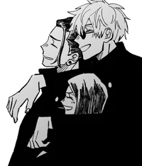 Geto Gojo and Shoko
