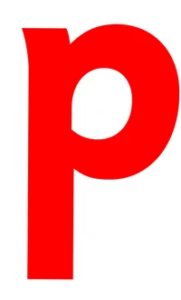 p  