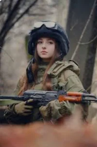 Russian Soldier Girl