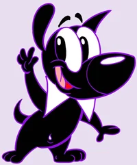 Blaque the dog