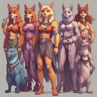 Furry girls