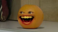 Annoyed orange