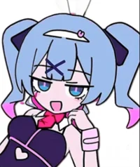 mean bunny hole miku