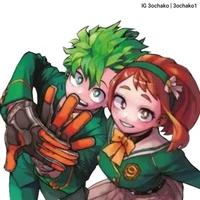 Izuku an Ochako - Cg