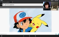 Ash and pikichu