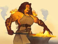 Female Blacksmith 